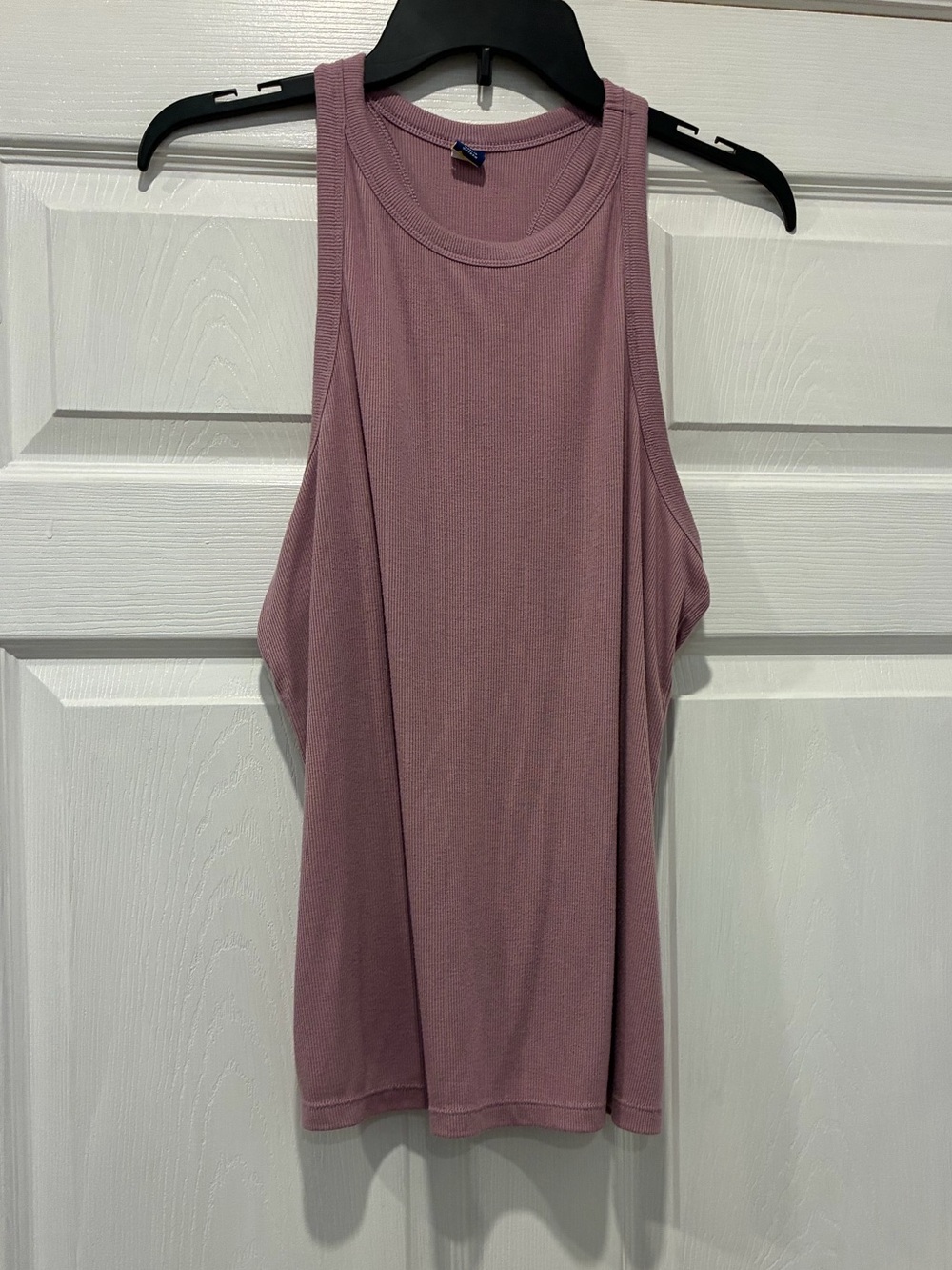 👙Ultra lite Go Dry Ribbed Tank Top - Mauve Pink Sleeveless Tee 👙